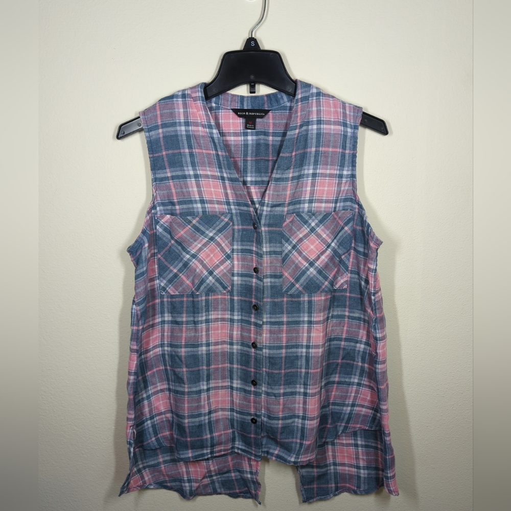 Rock & Republic Women's Tulip Back Top, Size  Medium